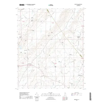 2018 Map of Brooksville, 2018 Print