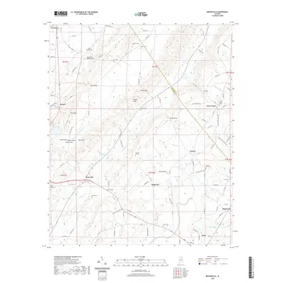 2020 Map of Brooksville, 2020 Print