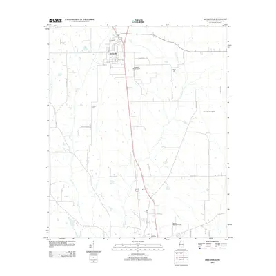 2012 Map of Brooksville, 2012 Print