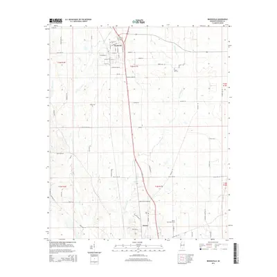 2015 Map of Brooksville, 2015 Print