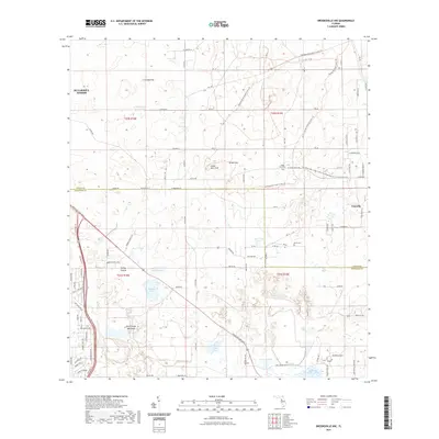 2021 Map of Brooksville NW, 2021 Print