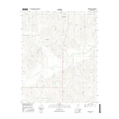2016 Map of Brooksville, 2016 Print