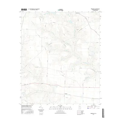 2017 Map of Brooksville, 2017 Print