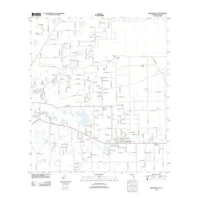 2012 Map of Brooksville SE, 2012 Print