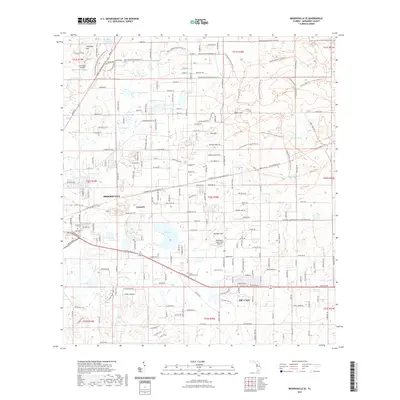 2021 Map of Brooksville SE, 2021 Print