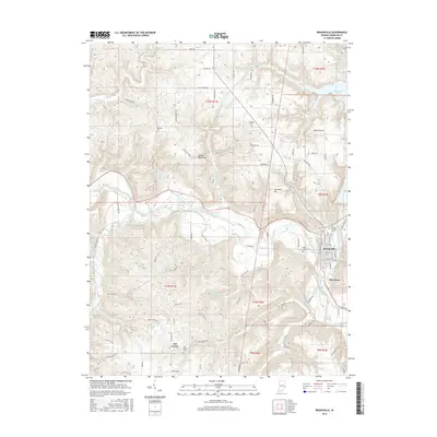 2016 Map of Brookville, 2016 Print