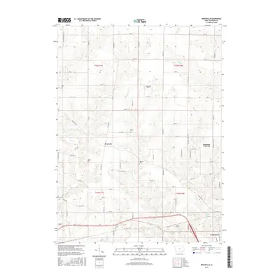 2015 Map of Brookville, 2015 Print