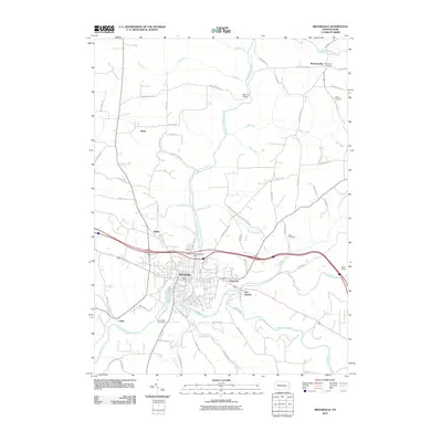 2010 Map of Brookville, 2010 Print