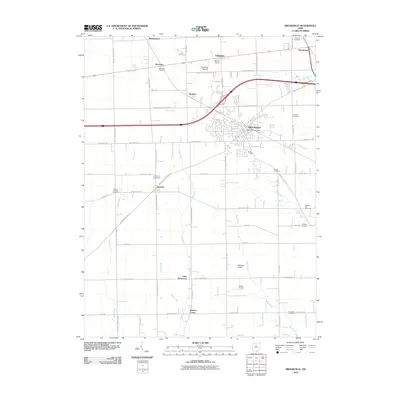 2010 Map of Brookville, 2010 Print