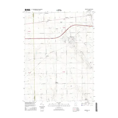 2016 Map of Brookville, 2016 Print