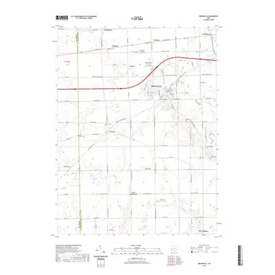 2019 Map of Brookville, 2019 Print
