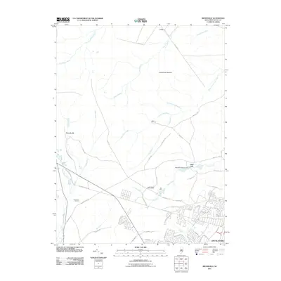2011 Map of Brookville, 2011 Print