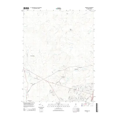 2014 Map of Brookville, 2014 Print