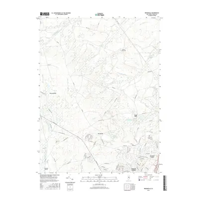 2016 Map of Brookville, 2016 Print