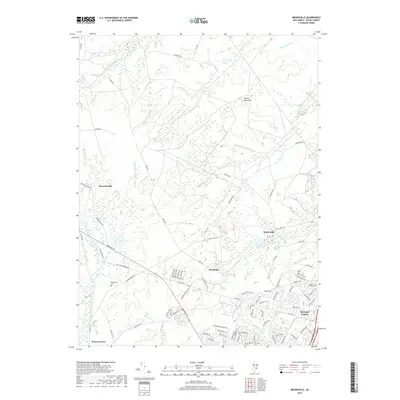 2019 Map of Brookville, 2019 Print