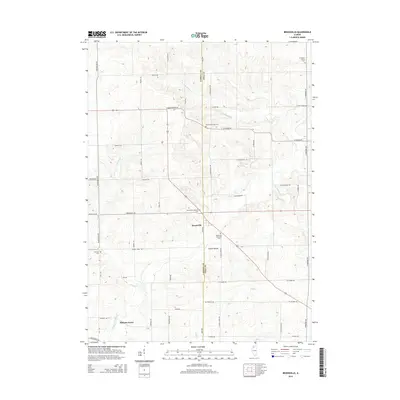 2015 Map of Brookville, 2015 Print
