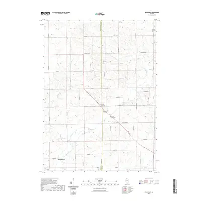 2021 Map of Brookville, 2021 Print