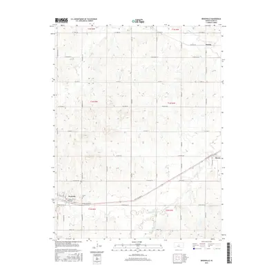 2015 Map of Brookville, 2015 Print