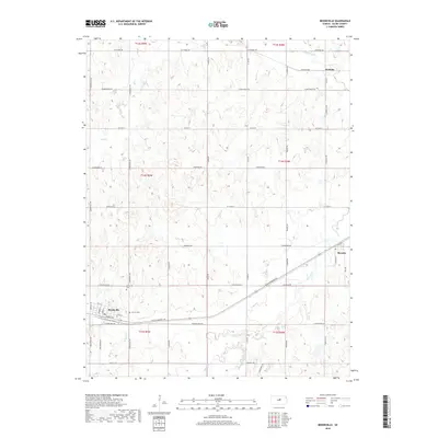 2018 Map of Brookville, 2018 Print