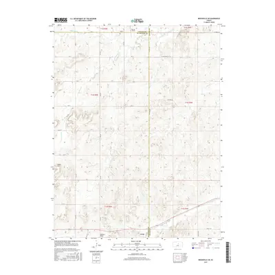 2015 Map of Brookville SW, 2015 Print