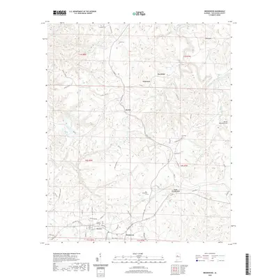 2020 Map of Brookwood, 2020 Print