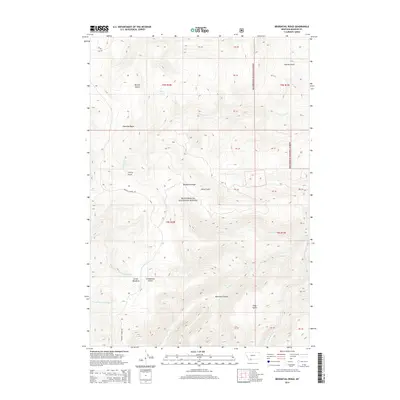 2014 Map of Broomtail Ridge, 2014 Print