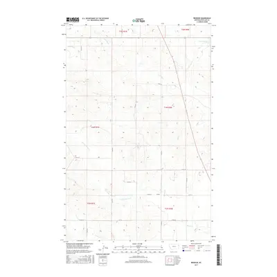 2017 Map of Brorson, 2017 Print