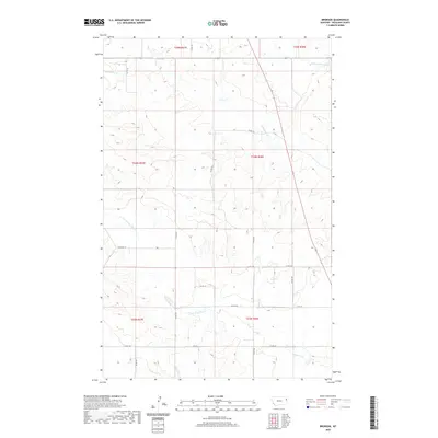 2020 Map of Brorson, 2020 Print
