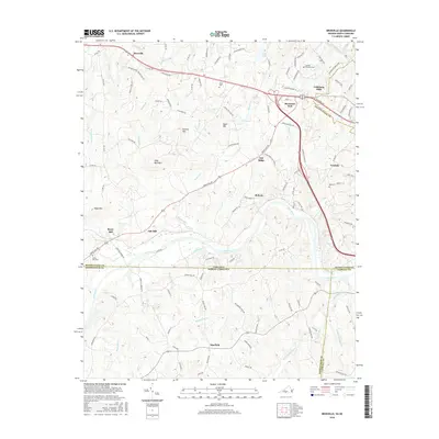 2016 Map of Brosville, 2016 Print