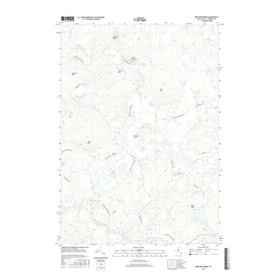 2016 Map of Brother Ponds, 2016 Print