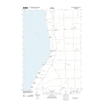 2011 Map of Brothertown, 2011 Print