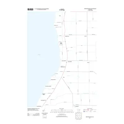 2013 Map of Brothertown, 2013 Print