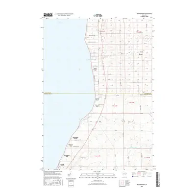 2015 Map of Brothertown, 2015 Print