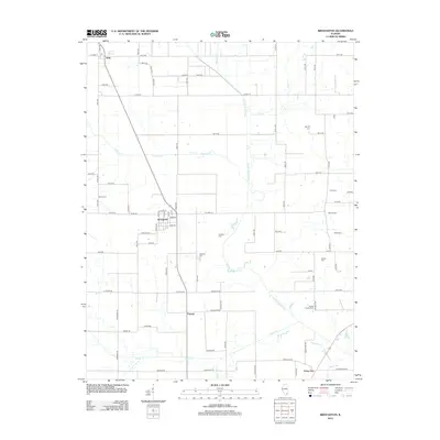 2012 Map of Broughton, 2012 Print