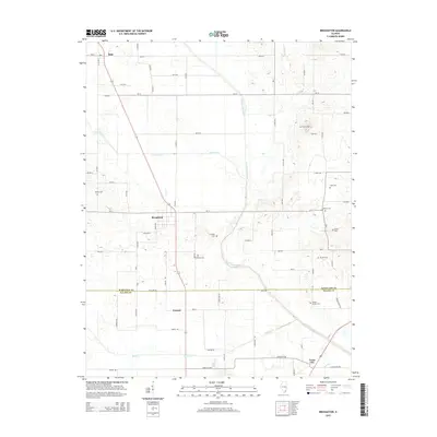 2015 Map of Broughton, 2015 Print