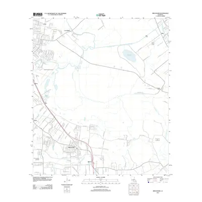 2012 Map of Broussard, 2012 Print