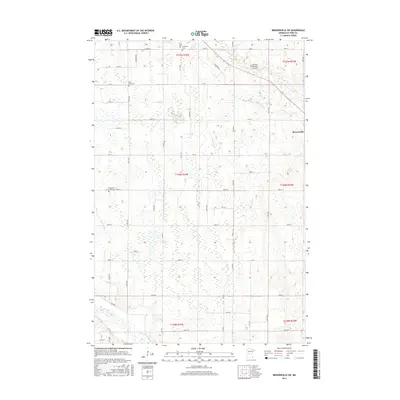 2016 Map of Browerville SW, 2016 Print