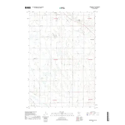 2019 Map of Browerville SW, 2019 Print