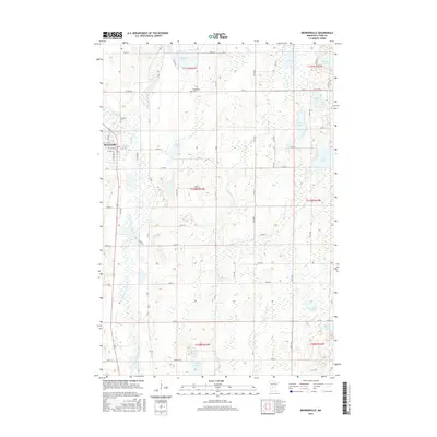 2016 Map of Browerville, 2016 Print