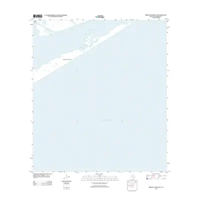 2013 Map of Brown Cedar Cut, 2013 Print