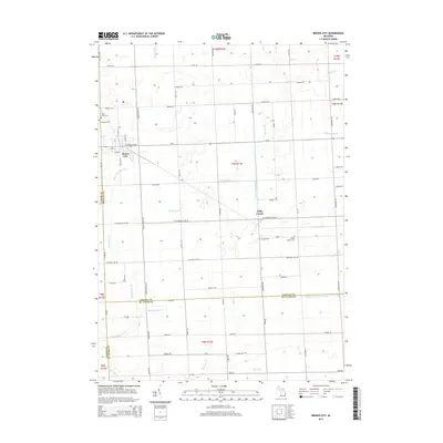 2014 Map of Brown City, 2014 Print