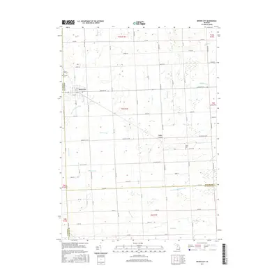 2017 Map of Brown City, 2017 Print