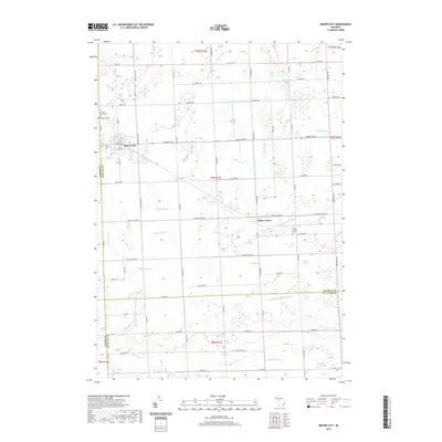 2019 Map of Brown City, 2019 Print