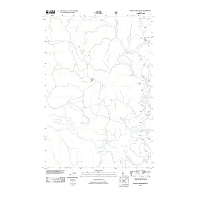 2011 Map of Brown Creek Ridge, 2011 Print