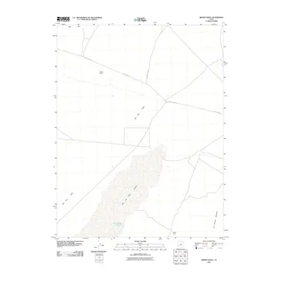 2010 Map of Brown Knoll, 2010 Print