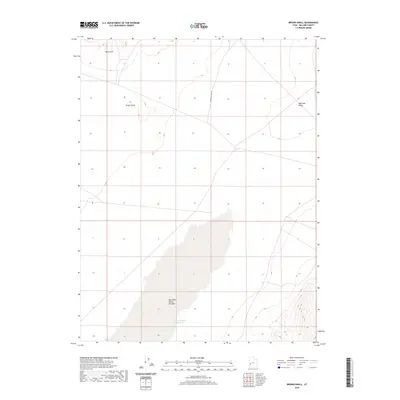 2020 Map of Brown Knoll, 2020 Print