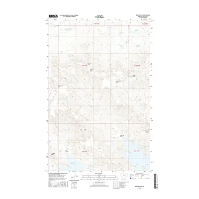2017 Map of Brown Pass, 2017 Print
