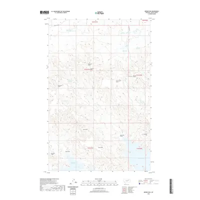 2020 Map of Brown Pass, 2020 Print