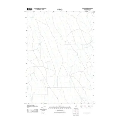 2012 Map of Brown Ranch, 2012 Print