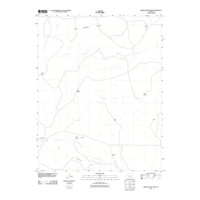 2010 Map of Brown Sheep Camp, 2010 Print